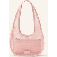 Seidenfelt Seidenfelt Schultertasche Halkia Aus Mesh rosa
