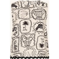 Fabienne Chapot Fabienne Chapot Blusentop Mit Leinen weiss
