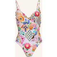 Seafolly Badeanzug Beach Bohème pink