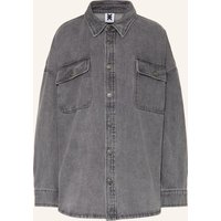 KARO KAUER Karo Kauer Jeans-Overshirt grau