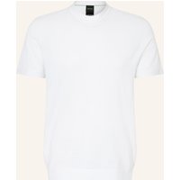 Boss Strickshirt Momentum-Lite weiss