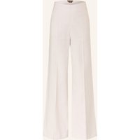 windsor. Marlenehose Mit Leinen grau