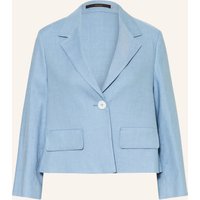 windsor. Blazer Mit Leinen blau