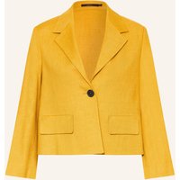 windsor. Blazer Mit Leinen gelb