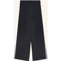 Hose mit weitem Bein und originellen Seitenstreifen Damen COMMA