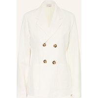 AMI PARIS Ami Paris Blazer Mit Leinen weiss