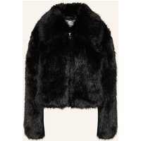 The Frankie Shop The Frankie Shop Kunstfell-Jacke Hope schwarz