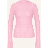 OH APRIL Oh April Longsleeve Zahara Aus Spitze rosa