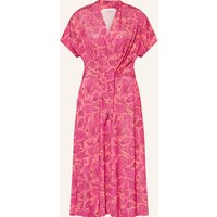 marivie Marivie Kleid Pure! In Wickeloptik pink