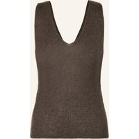 IRIS von ARNIM Iris Von Arnim Stricktop Marbella Mit beige