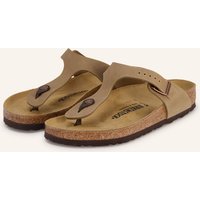 Birkenstock Birkenstock Zehentrenner Gizeh Leather Oiled braun