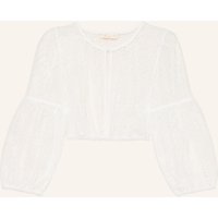 KRÜGER Krüger Dirndlbluse Aus Spitze Mit 3/4-Arm weiss