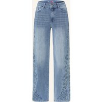 Buena Vista Buena Vista Wide Leg Jeans blau