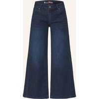 Buena Vista Buena Vista Cropped Jeans Italy Palazzo blau