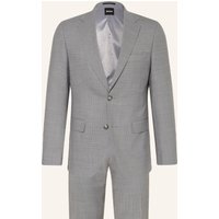 Boss Anzug Huge Slim Fit grau