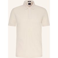 Boss Strick-Poloshirt Pack weiss