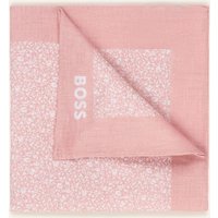 Boss Boss Einstecktuch C-Pocket Aus Leinen beige