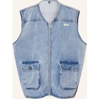 KARO KAUER Karo Kauer Oversized-Jeansweste blau