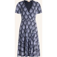 CARTOON Cartoon Mesh-Kleid Mit Volants blau