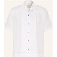 Q1 Manufaktur q1 Manufaktur Resorthemd Loose Fit weiss