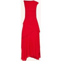 Ganni Kleid Marl rot