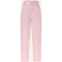 Ganni Barrel Jeans rosa