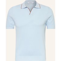 GRAN SASSO Gran Sasso Piqué-Poloshirt blau