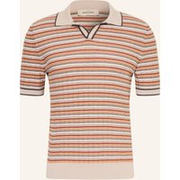 GRAN SASSO Gran Sasso Strick-Poloshirt braun