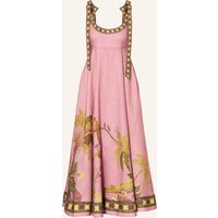ALÉMAIS Alémais Leinenkleid Zuri rosa