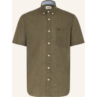 camel active Camel Active Kurzarm-Hemd Regular Fit gruen