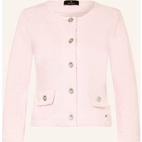 monari Strickjacke Mit 3/4-Arm rosa