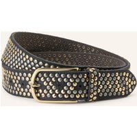 b.belt B.Belt Ledergürtel Zoe Mit Nieten schwarz