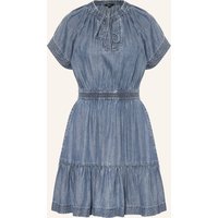 Rails Rails Kleid Corvera In Jeansoptik Mit Rüschen blau