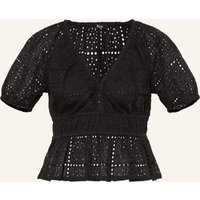Rails Rails Blusenshirt Argenta Aus Lochspitze schwarz
