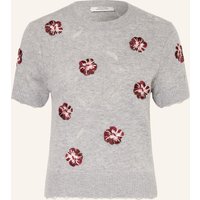 dorothee schumacher Dorothee Schumacher Strickshirt Blooming Statements Mit Cashmere rot