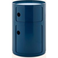 Kartell Kartell Beistelltisch Componibili blau