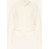 Opus Strickjacke Desela weiss