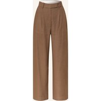 ARKET Marlenehose Mit Leinen braun