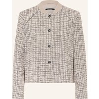 MARC AUREL Kastenjacke aus Bouclé mit Glitzergarn