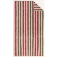 Cawö Handtücher Bold Streifen 6277 oliv/rosa - 42 - Duschtuch 70x140 cm