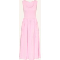 Rich & Royal Kleid Im Materialmix pink