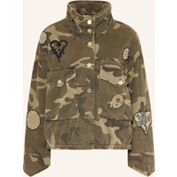 AllSaints Allsaints Jeansjacke Clay gruen