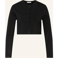 sandro Cropped-Strickjacke schwarz