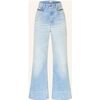 sandro Wide Leg Jeans blau
