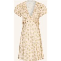 sandro Kleid Mit Volants rosa