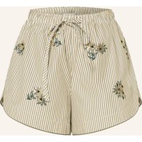 sandro Shorts Mit Schmucksteinen gruen