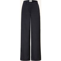 CLAUDIE PIERLOT Claudie Pierlot Marlenehose Aus Satin blau