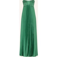 BA&SH Abendkleid Willow Mit Plissees gruen