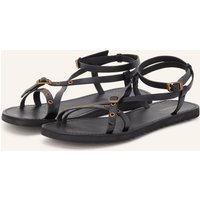 AllSaints Allsaints Sandalen Tyla Eyelet Mit Nieten schwarz