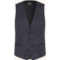 Boss Boss Anzugweste Huge Slim Fit blau